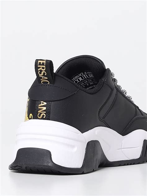 versace jeans couture scarpe uomo nere|versace jeans couture shoes.